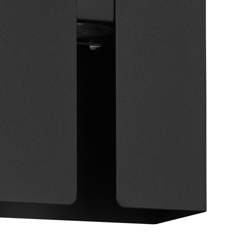 Eglo - LED Outdoor Wall Light, 2xLED/4W/230V, Selectable 2700/4000/6000K, IP44, Black