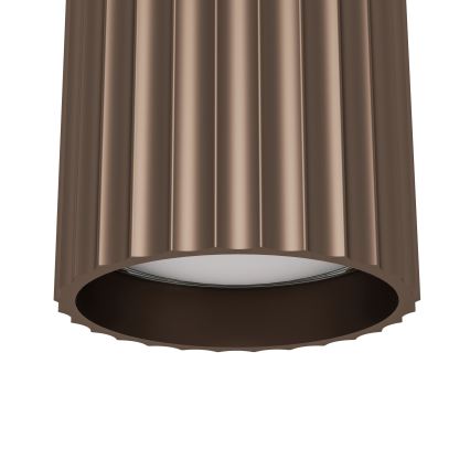 Eglo - Wall-mounted spotlight 1xGU10/5W/230V brown