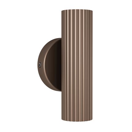 Eglo - Wall light 2xGU10/5W/230V, brown