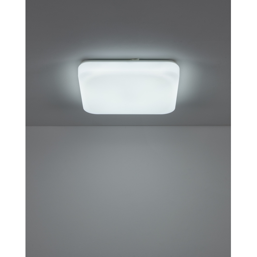 Eglo - LED Bathroom Ceiling Light 18W/230V 33x33 cm IP44