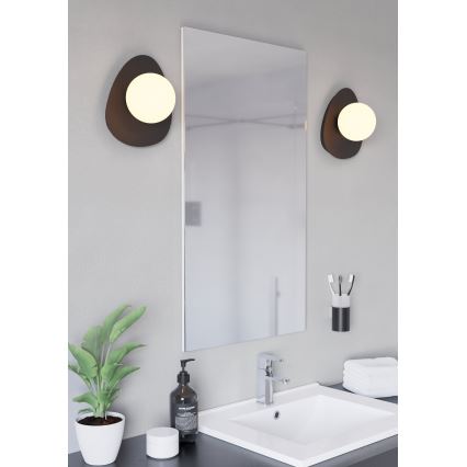 Eglo - LED Bathroom Wall Light 1xG9/4.2W/230V IP44 Black
