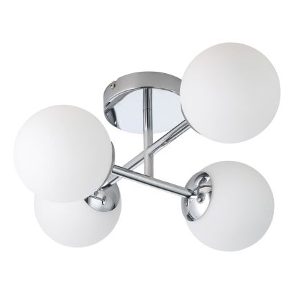 Eglo - LED Bathroom Surface-Mounted Ceiling Light 4xG9/4,2W/230V IP44 Polished Chrome