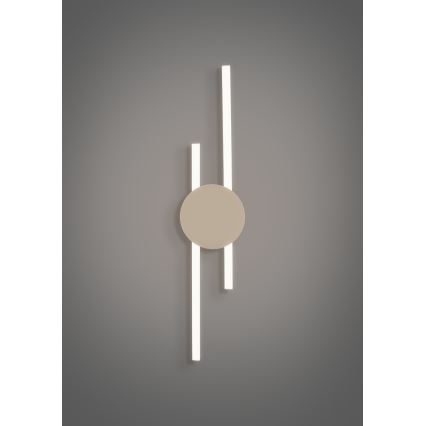 Eglo - LED Wall Light LED/20W/230V + LED/0.91W Beige