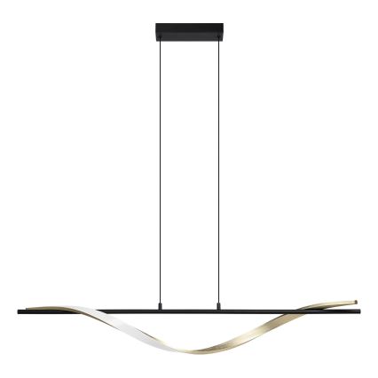 Eglo - LED Pendant Suspended on Cable LED/20W/230V 2700/4000/6500K black/gold