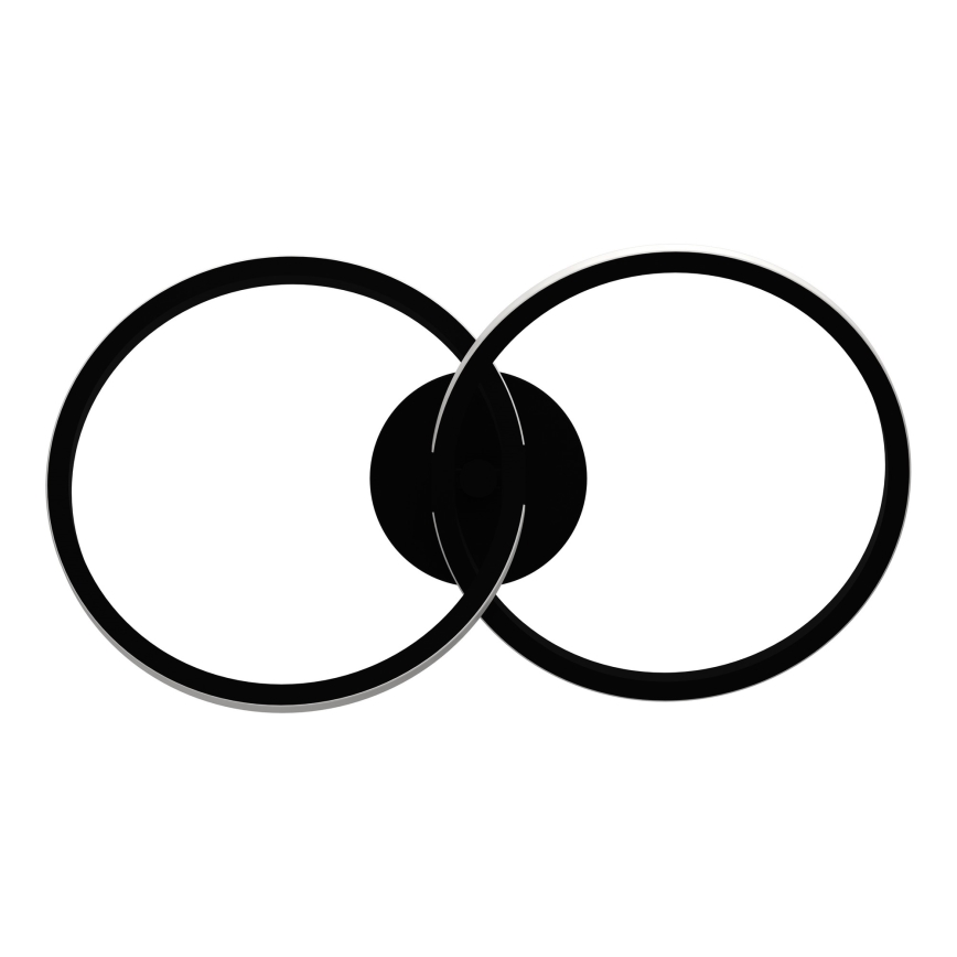 Eglo - LED Ceiling Light LED/12W/230V 2700/4000/6500K black