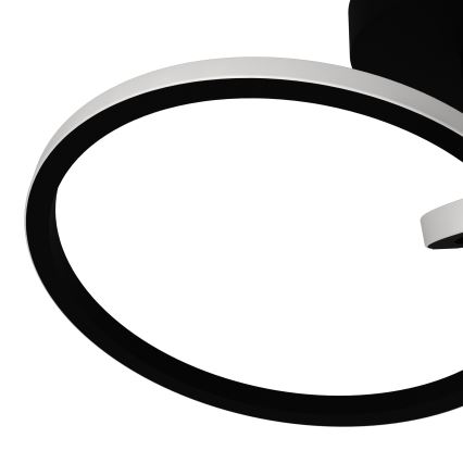 Eglo - LED Ceiling Light LED/12W/230V 2700/4000/6500K black