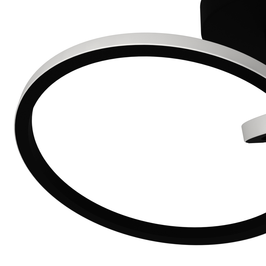 Eglo - LED Ceiling Light LED/12W/230V 2700/4000/6500K black