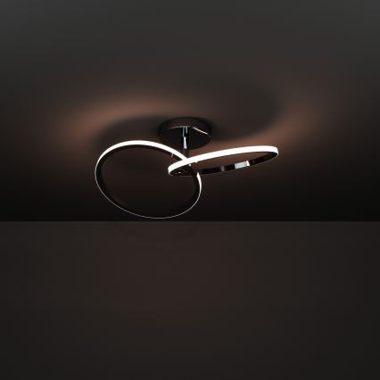 Eglo - LED Ceiling Light LED/12W/230V 2700/4000/6500K polished chrome