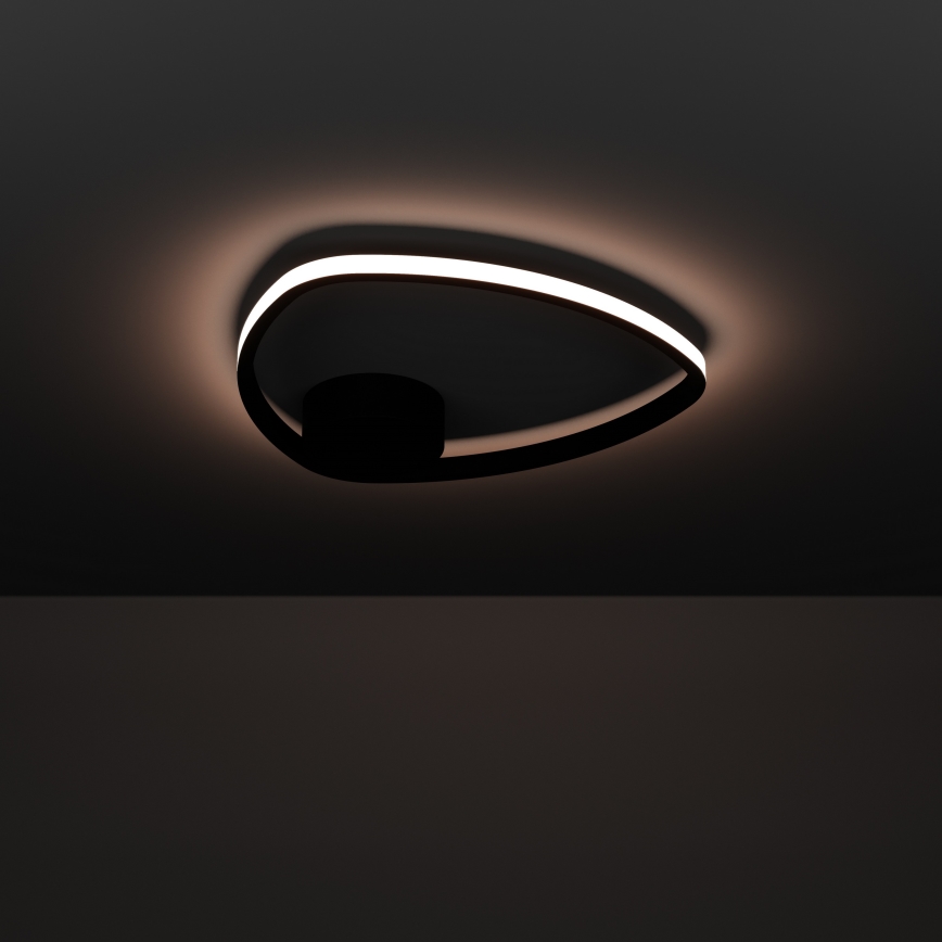 Eglo - LED Ceiling Light 9.7W/230V, Black