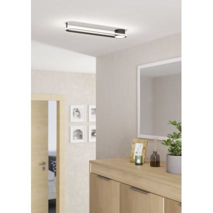 Eglo - LED Ceiling Light LED/24W/230V 2700/4000/6500K Black