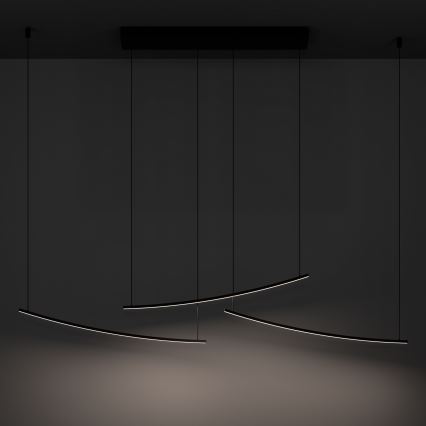 Eglo - Dimmable LED Cable Pendant Light LED/22W/230V 2700/4000/6500K Black