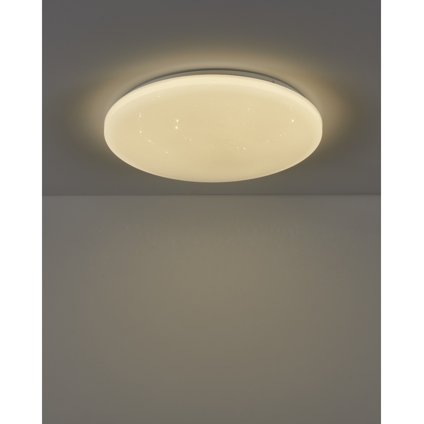 Eglo - RGBW LED Dimmable Ceiling Light, 25 W LED, 230 V, 2700–6500 K, Ø 50 cm