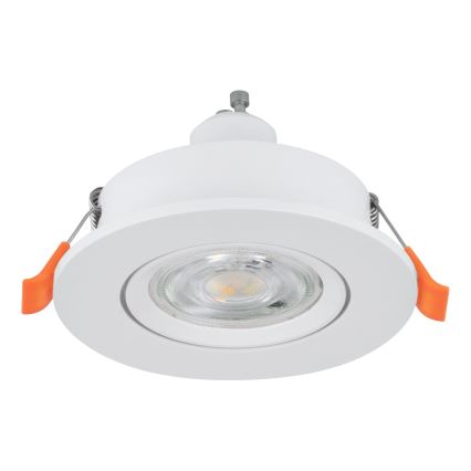 Eglo - LED recessed spotlight 1xGU10/4.5W/230V white
