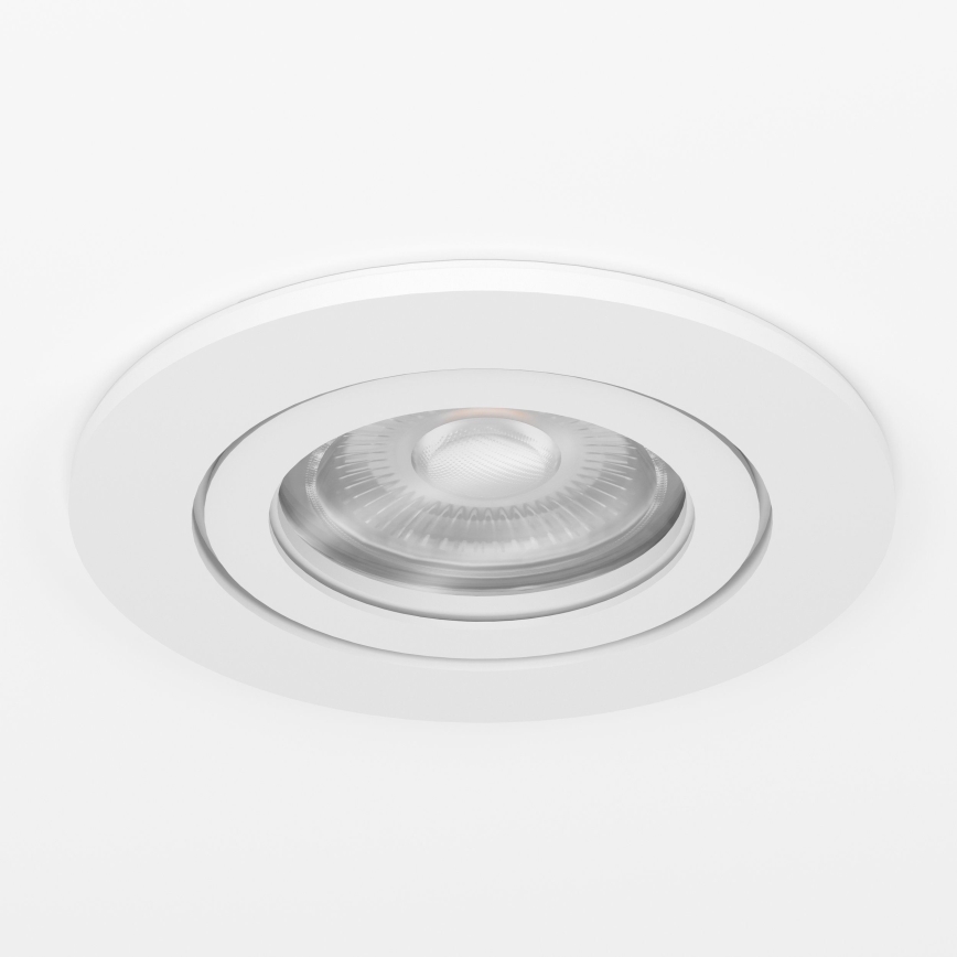 Eglo - LED recessed spotlight 1xGU10/4.5W/230V white