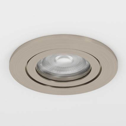 Eglo - LED recessed spotlight 1xGU10/4,5W/230V matte chrome
