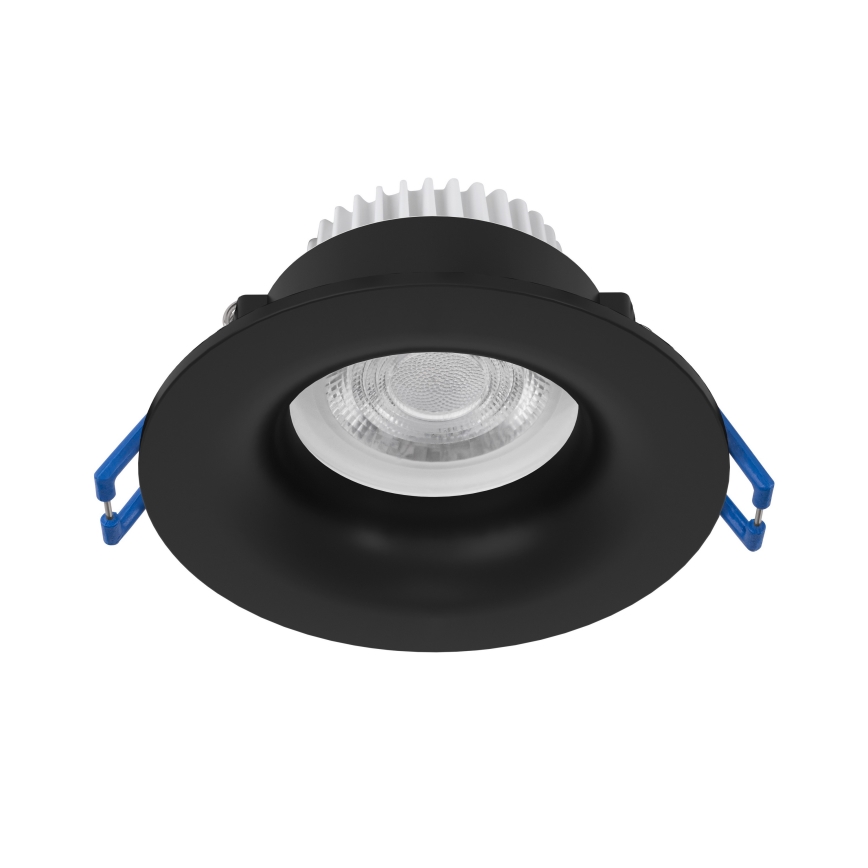 Eglo - LED Bathroom Recessed Downlight LED/4.9W/230V 2700/4000/6500K Ø 8.8 cm IP65 black
