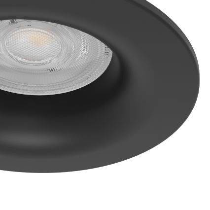 Eglo - LED Bathroom Recessed Downlight LED/4.9W/230V 2700/4000/6500K Ø 8.8 cm IP65 black
