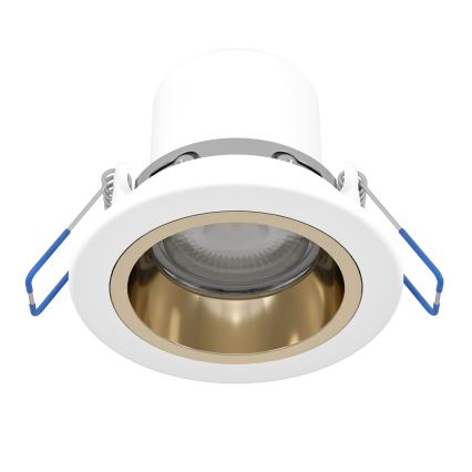 Eglo - LED RGBW Dimmable Bathroom Recessed Ceiling Light LED/4,8W/230V 2700-6500K IP44 white/gold