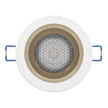 Eglo - LED RGBW Dimmable Bathroom Recessed Ceiling Light LED/4,8W/230V 2700-6500K IP44 white/gold