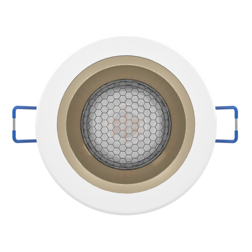 Eglo - LED RGBW Dimmable Bathroom Recessed Ceiling Light LED/4,8W/230V 2700-6500K IP44 white/gold