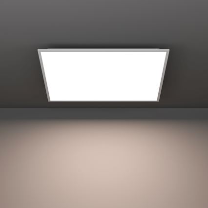 Eglo - Dimmable LED Surface-Mounted Panel 33W/230V 2700-6500K 60x60 cm White + Remote Control
