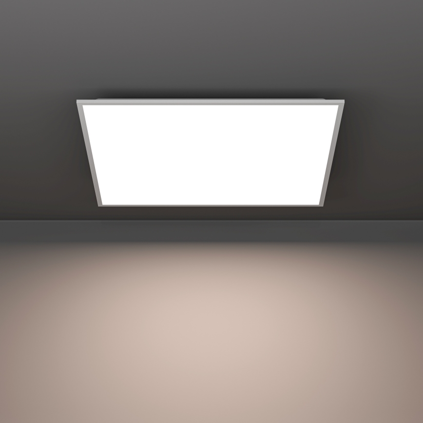 Eglo - Dimmable LED Surface-Mounted Panel 33W/230V 2700-6500K 60x60 cm White + Remote Control