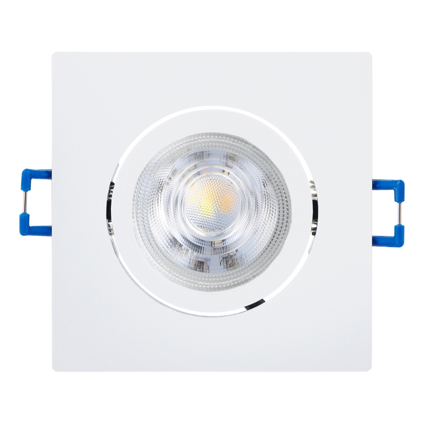 Eglo - Set of 3 Dimmable LED Recessed Ceiling Lights LED/6.4W/230V 8.8x8.8 cm White