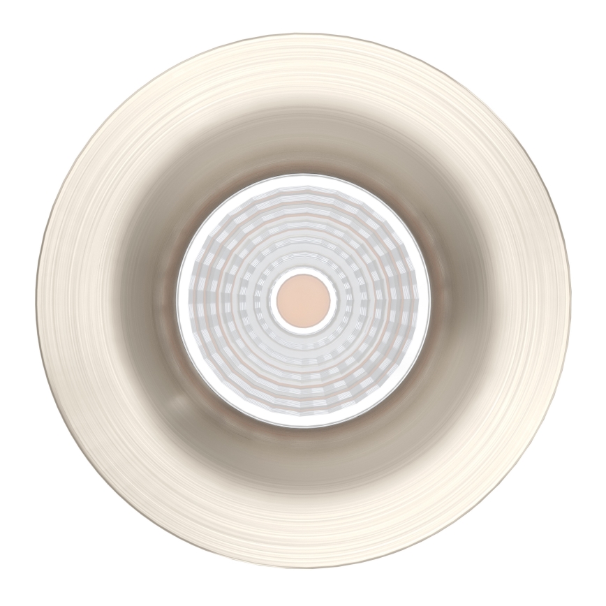 Eglo - Set of 3 dimmable LED recessed downlights LED/6.4W/230V Ø 8.8 cm matte chrome