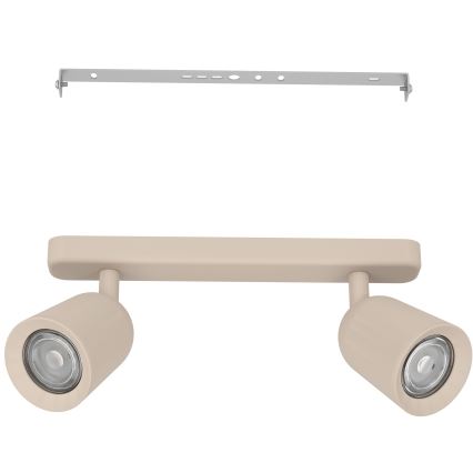 Eglo - Spotlight 2xGU10/10W/230V beige
