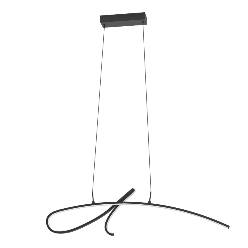 Eglo - Cable-suspended LED pendant LED/20W/230V 2700/4000/6500K black