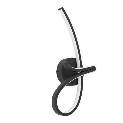 Eglo - LED Wall Light LED/12W/230V 2700/4000/6500K Black