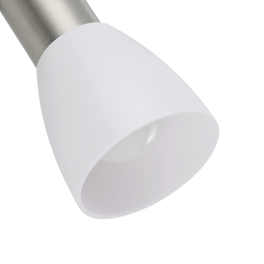 Eglo - Plug-in wall light 1xE14/5W/230V matte chrome