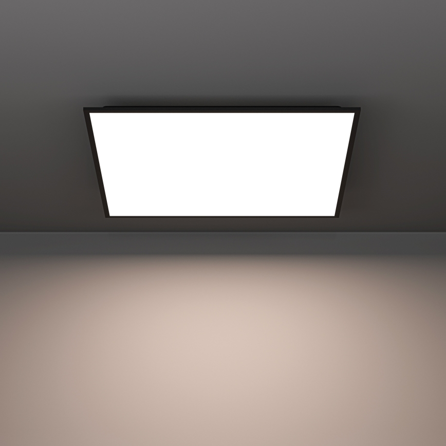 Eglo - LED Surface-Mounted Panel LED/32.5W/230V Selectable 2700/4000/6500K 60x60 cm Black