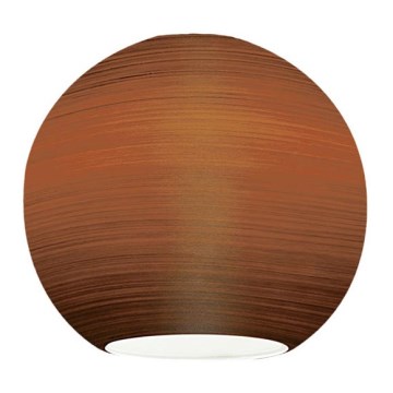 EGLO 90251 - Replacement glass for chandelier, table lamp, ceiling light and spotlight MY CHOICE E14 d. 9 cm brown wiped
