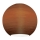 EGLO 90251 - Replacement glass for chandelier, table lamp, ceiling light and spotlight MY CHOICE E14 d. 9 cm brown wiped