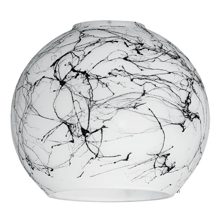 Eglo 90252 - Shade MY CHOICE black and white E14 diameter 9 cm