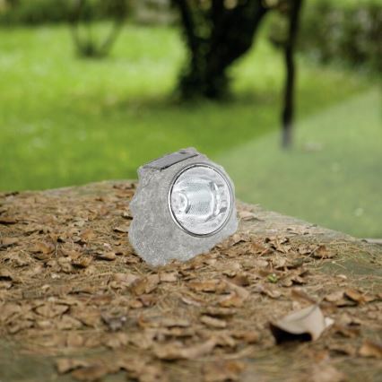 Eglo 90494 - Solar light stone 4xLED/0,06W/1xAA IP44