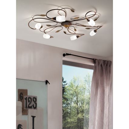 Eglo - Surface-mounted chandelier  6xG9/40W