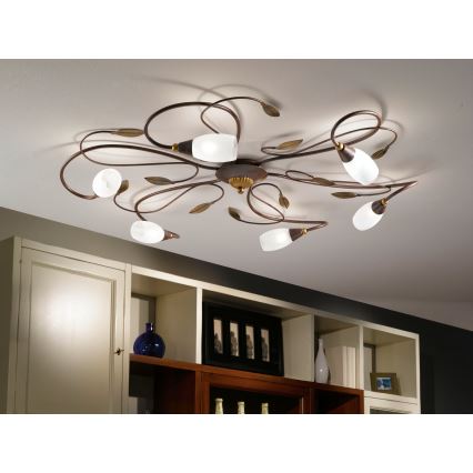 Eglo - Surface-mounted chandelier  6xG9/40W