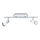 EGLO 90833 - LED spotlight ERIDAN 2xGU10/5W