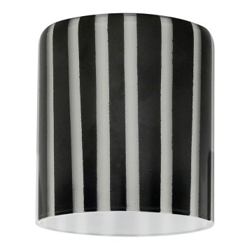 Eglo 90858 - Lampshade for chandelier, table lamp, ceiling light and spotlight MY CHOICE E14 d. 7 cm black and white