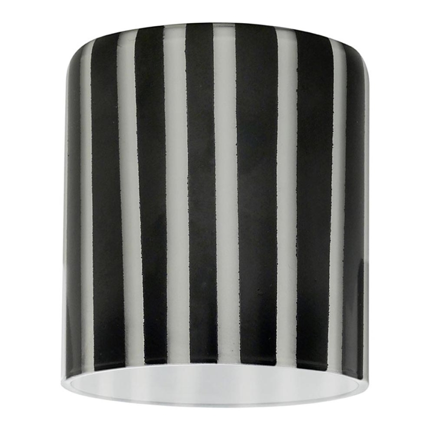 Eglo 90858 - Lampshade for chandelier, table lamp, ceiling light and spotlight MY CHOICE E14 d. 7 cm black and white