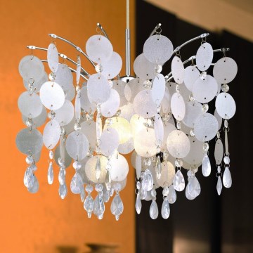 EGLO 91046 - Pendant chandelier FEDRA 1xE27/60W