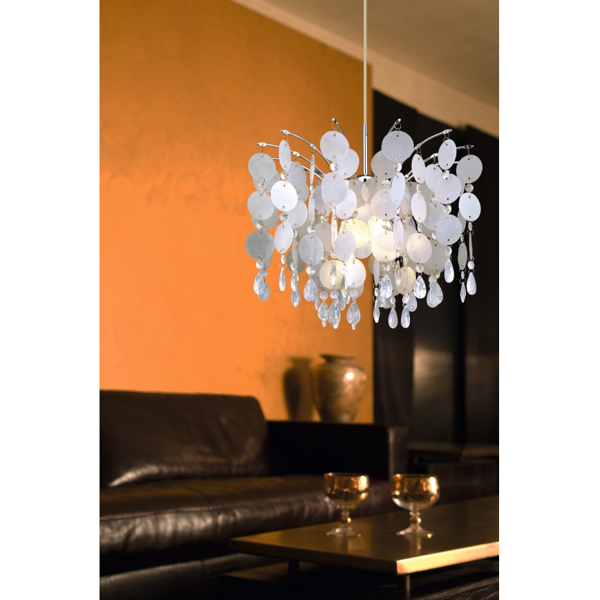EGLO 91046 - Pendant chandelier FEDRA 1xE27/60W