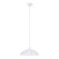 EGLO 91237 - Pendant light VETRO 1xE27/60W