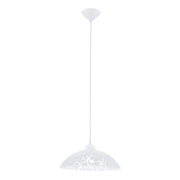 EGLO 91237 - Pendant light VETRO 1xE27/60W
