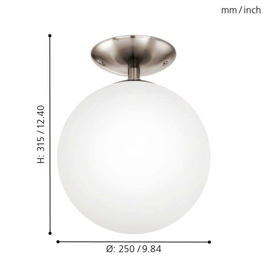 EGLO - Ceiling light 1xE27/60W d. 25 cm