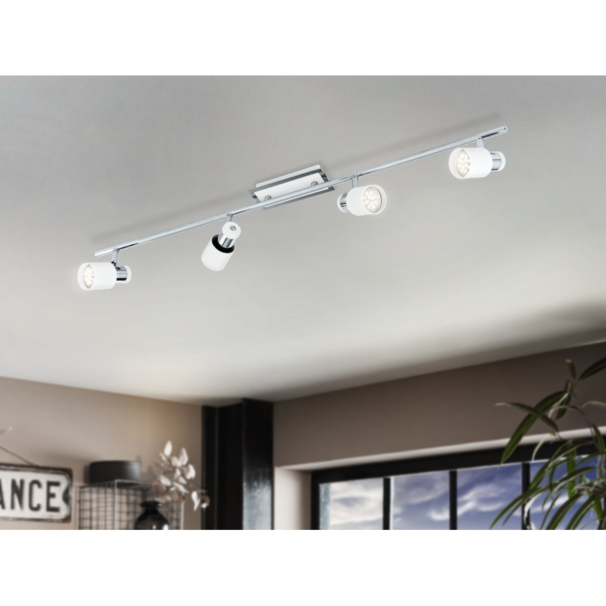 Eglo - LED spotlight 4xGU10-LED/5W/230V