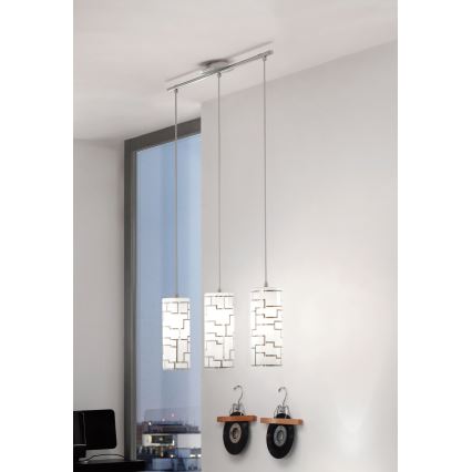 Eglo - Chandelier on a string 3xE27/60W/230V