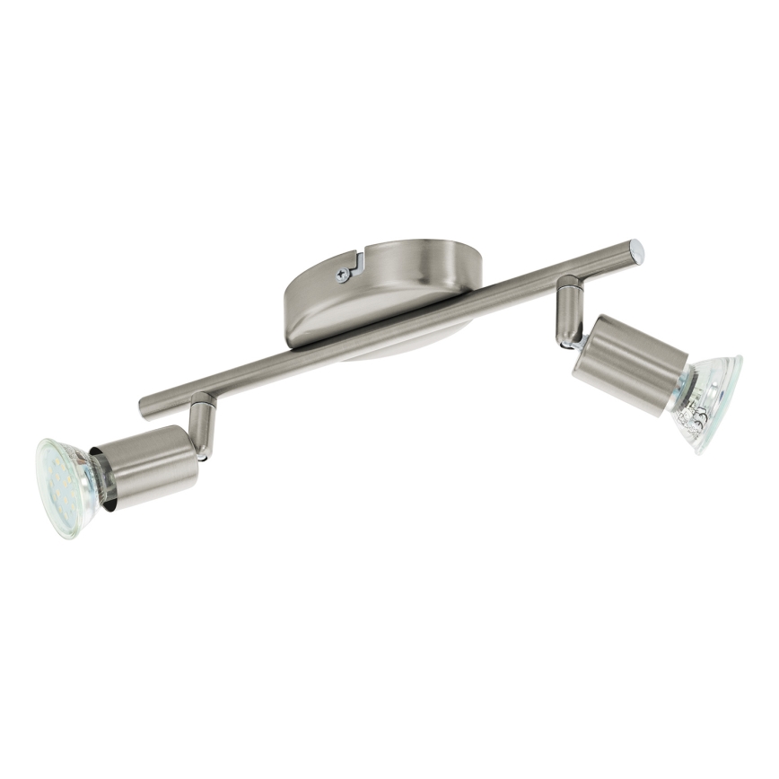 Eglo - LED spotlight 2xGU10/2,8W/230V